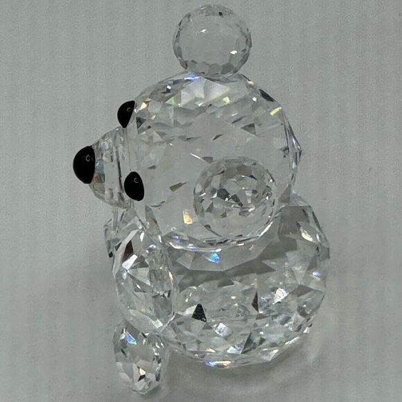 Swarovski  Crystal Sitting Teddy Bear Brilliant Faceted Figurine  7664 NR 044 - Picture 7 of 12